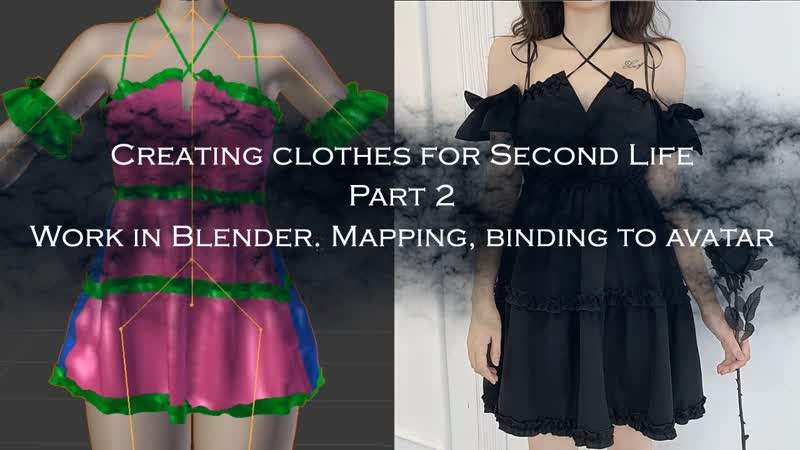 Creating porn video – Creating clothes for second life part 2 work in blender mapping, binding to avatar