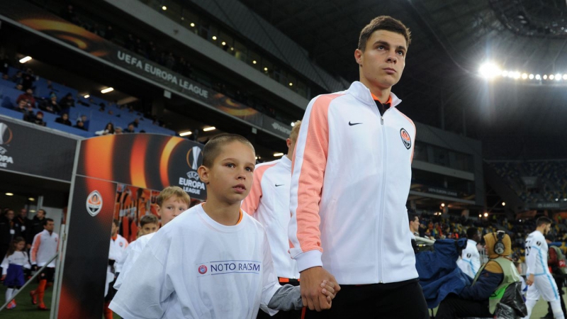 Шахтер 5 0 гент дебютный гол максима малышева в еврокубках