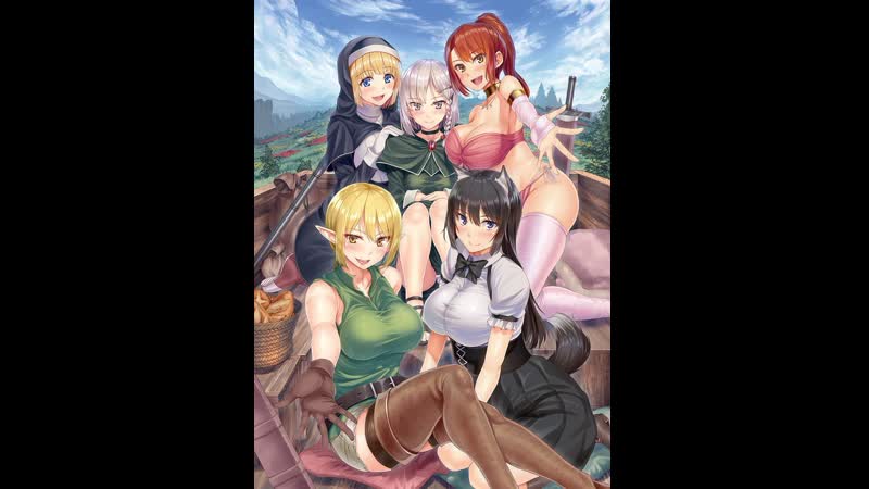 История о гареме из другого мира || isekai harem monogatari (ep 1 4, rus sub)