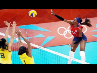 Queen of volleyball spike destinee hooker