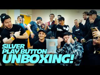 Silver play button unboxing w/ disciple gang [100k subscribers]