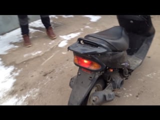 Honda tact 30 после 18 лет простоя