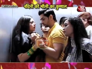 Silsila badalte rishton ka what! nandini kunal stuck in a lift