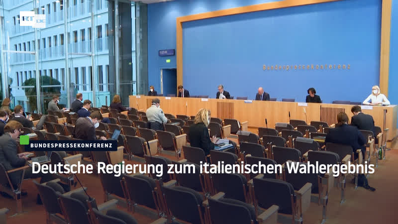 Deutsche regierung zum italienischen wahlergebnis