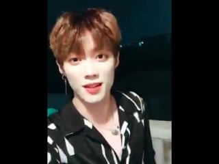 우진 大阪だぁ !! 名古屋最後のライブも楽しかったでしゅー! もうすぐ名古屋にまた行くから待ってください️ ウジン 雨 嫌い 早く 雪 見たい snow ️눈눈 ️雪雪雪 ️ 寝ているかな