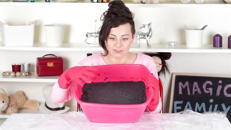 Делаю гигантское пирожное