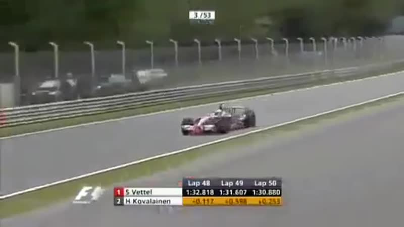 James allen & martin brundle said about seb monza 2008