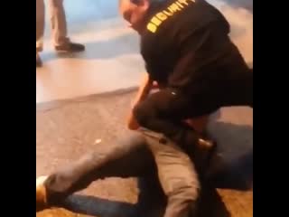 Охраник четко сработал