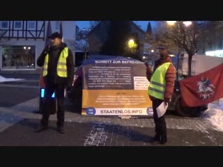 Gelbe westen gilets jaunes live aus zella mehlis thüringen