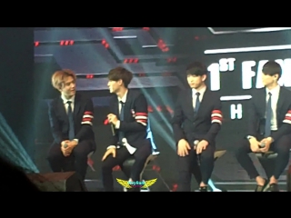 [fancam] 150315 разговоры на тайском @ 1st fan party в бангкоке