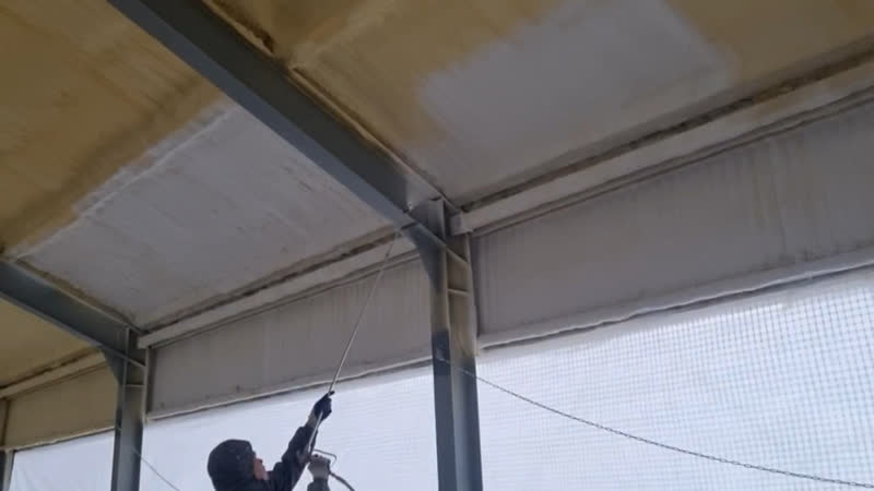 Утепление ангара и покраска ппу для защиты от пожара \"теплый дом ...