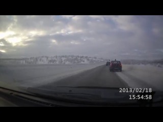 Как правильно совершать обгон зимой (115) ==кормушка уникальное фото видео приколы гифки ==