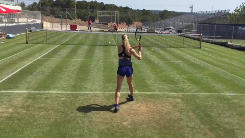 Practic genie bouchard #mallorcaopen