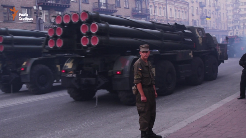 Військовий парад репетиція міць