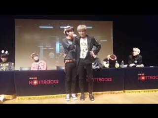 [fancam] 161022 чеюн, джухо @ gangnam fansign