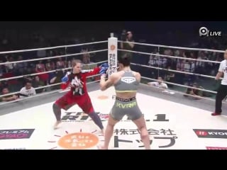 Rizin 1 gabi garcia vs anna malyukova / габи гарсия против анны малюковой mma 4 17