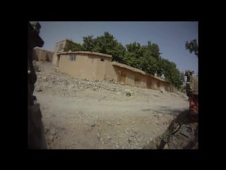 Firefight on helmet cam in afghanistan part 2