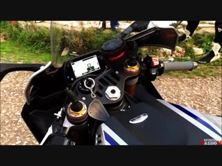 Yamaha yzf r1m (rn32) lovely exhaust sound, high speed runs, flyby (new model)