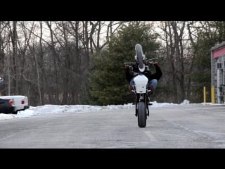 Ruthless tactics g nice wr250x stunt riding