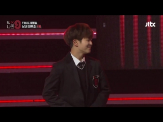 180126 • final mixnine • man debut №7, kim minseok • laun