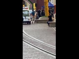 Victoria during "produce camp 2020" recording (200502)