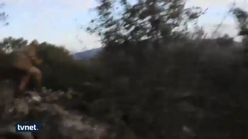 Боевики молодые оппозиции штурмуют гору биски неподалеку от раджо
