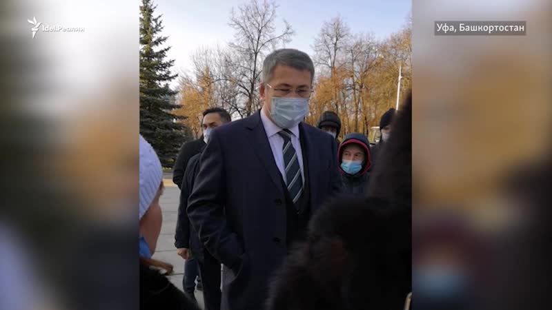 "оставьте нашу землю!" радий хабиров встретился с народом