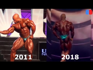 Phil heath 2011 mr olympia vs 2018 mr olympia