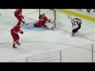 Ward with a sensational save to rob landeskog