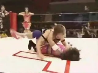 Arisa nakajima, pinky mayuka, yumi ohka vs hiroyo matsumoto, ryo mizunami, io shirai(jwp )