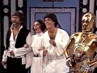 Kris kristofferson as han solo in the star wars finale (feat redd foxx, paul lynde) ["the donny & marie show"] (1977)