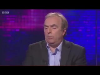 Peter hitchens on the bbc! watch him educate blairite alan johnson and an arch tory israeli mole priti patel about syria