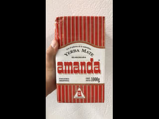 Yerba mate amanda!