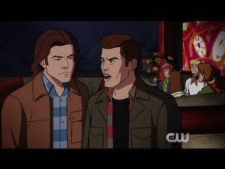 Supernatural⁄scooby doo crossover scene scoobynatural