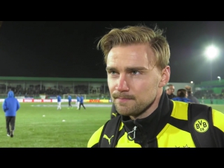 Marcel schmelzer und michael zorc zur spielabsage in lotte