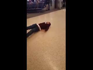 Not stopping at an airport security checkpoint wcgw