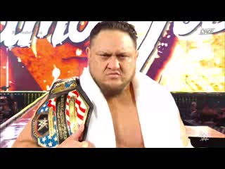 (wwe mania) samoa joe (c) vs rey mysterio wrestlemania 35