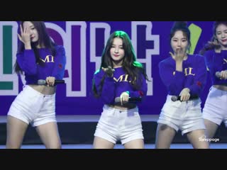 181017 momoland nancy fancam full ver @miryang festival