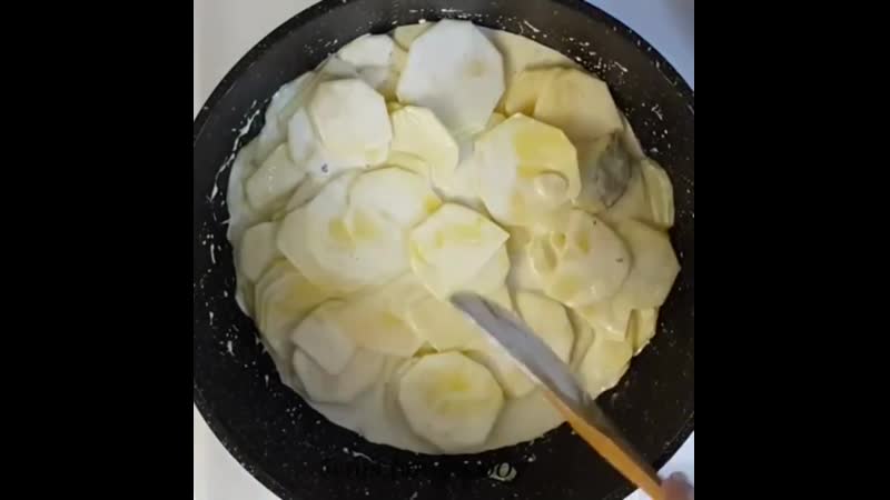 Сливочный картофель!