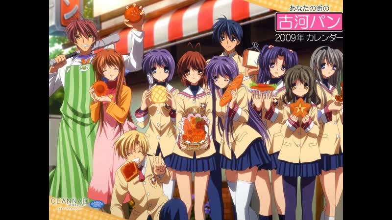 Clannad tv кланнад [тв 1] 1 сезон 1 серия