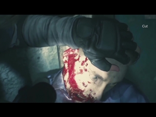Сцена без цензуры в ремейке resident evil 2