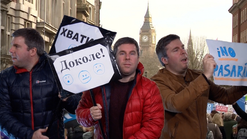 #londonблог о протестах в британии