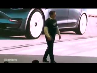 Elon musk celebrates the launch of model y in china with a cute dance