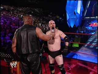 Stream! wwe monday night raw 21 апреля 2003 c участием рока, голдберга, игрока и других звезд