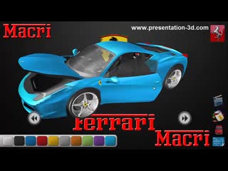 3d modeling ferrari 3d macri ferrari 458 italia ( 2019 )