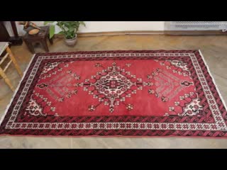 Old persian carpet baluchi rugs antique classic carpet 134 mp4