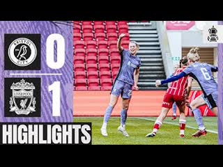 Late gemma bonner winner secures fa cup progress! | bristol city 0 1 liverpool fc women | highlights