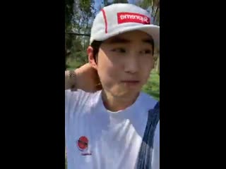 190324 suho instagram live 1