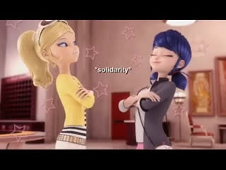 [edit by mistynght] chloe bourgeois x queen bee x marinette dupain cheng x lady bug /// miraculous vine