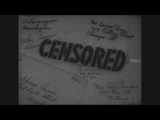 Private snafu in “censored “, 1944